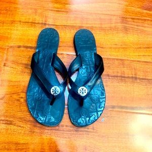Tory Burch sandals.